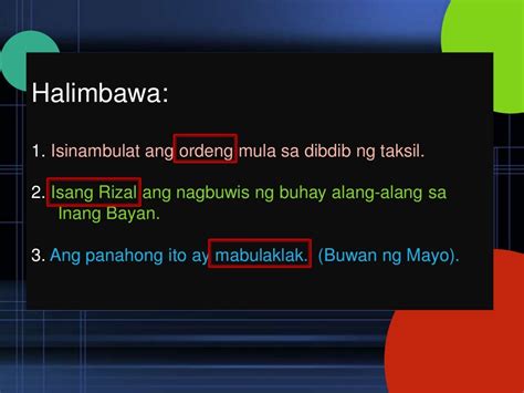 pagpapalit saklaw halimbawa|Halimbawa ng Pagpapalit.
